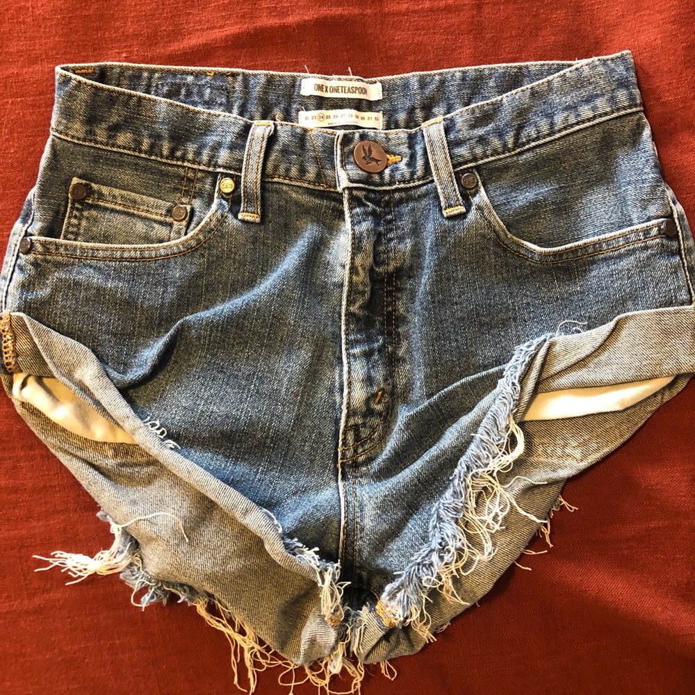 Jean shorts